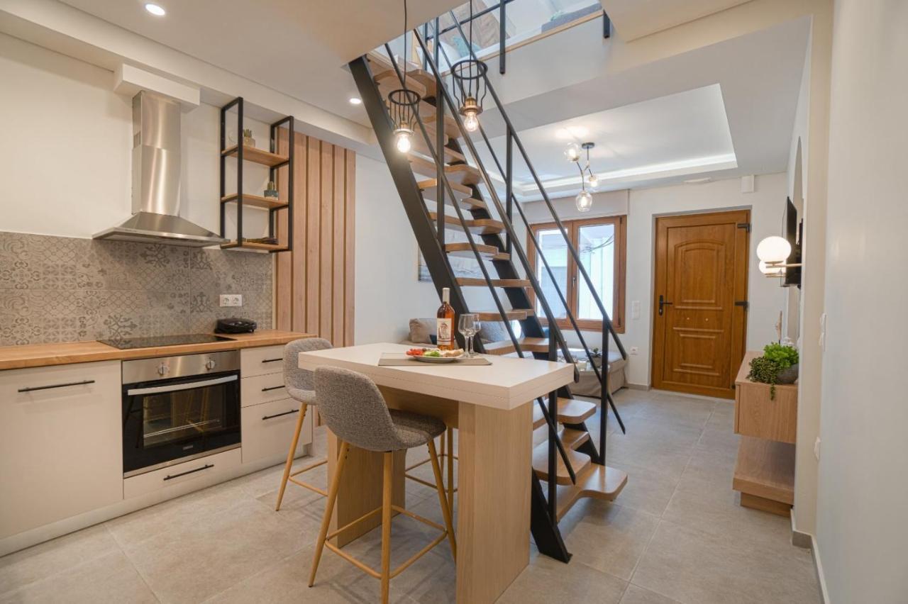 Апартаменты Jacuzzi Maisonette In Sfakia Center 'New 2023' Хора-Сфакион Экстерьер фото